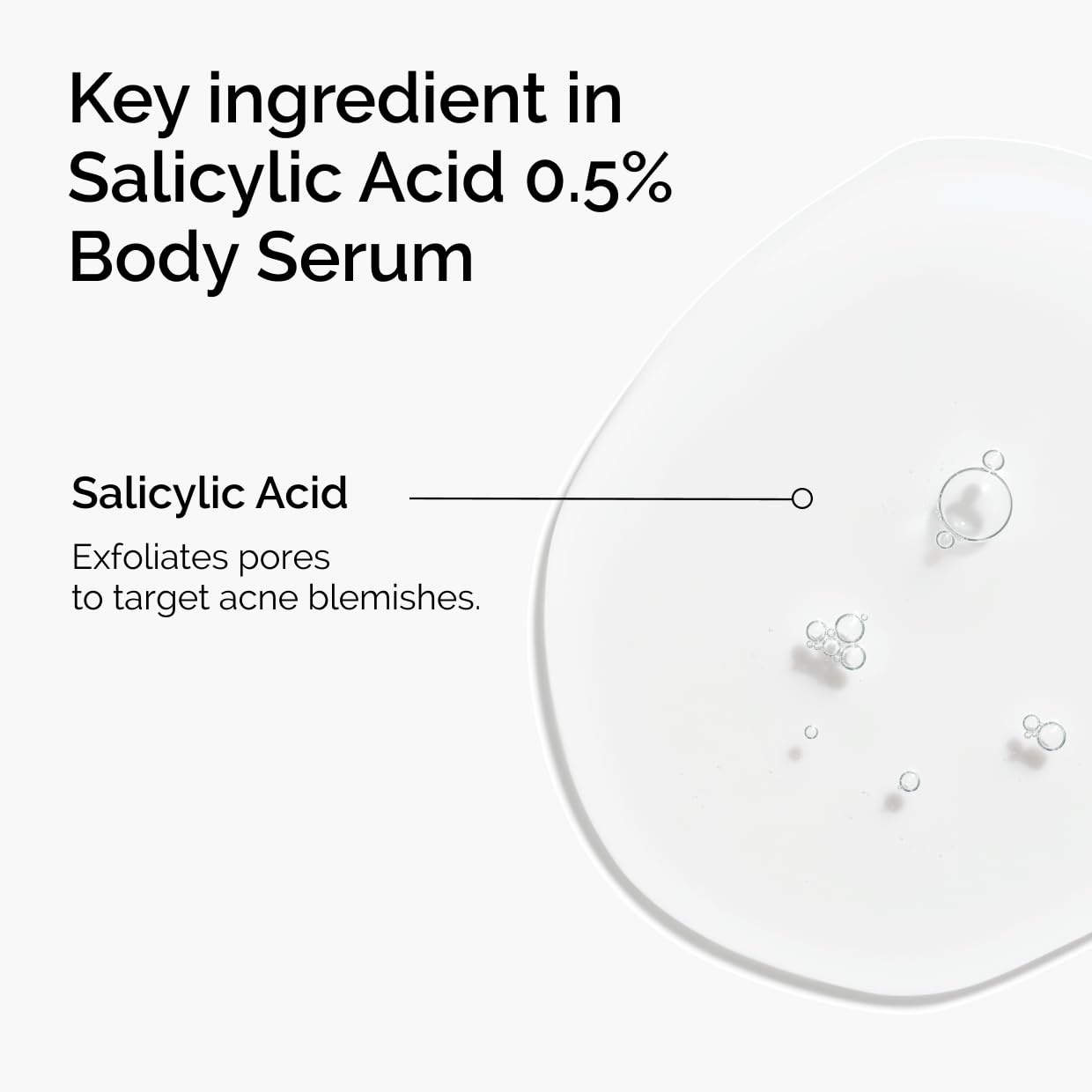 The Ordinary Salicylic Acid 0.5% Body Serum, Exfoliating Treatment for Acne-Prone Skin, 8.1 Fl Oz - view 2