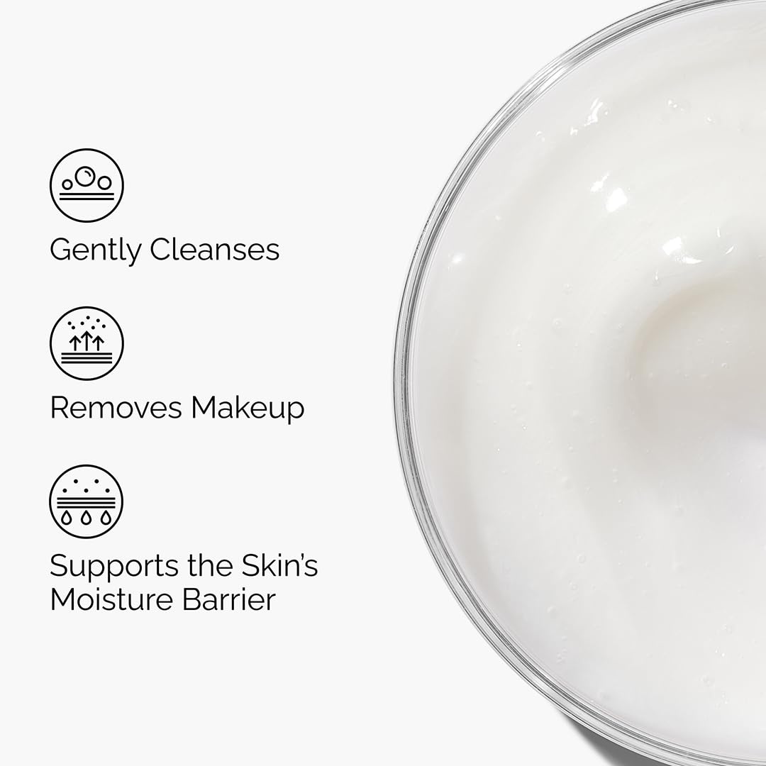 The Ordinary Glycolipid Cream Cleanser, Gentle Makeup Removal with Plant-Derived Glycolipid Agents, 5.1 Fl Oz(5.1 Fl Oz (Pack of 2)) - view 2