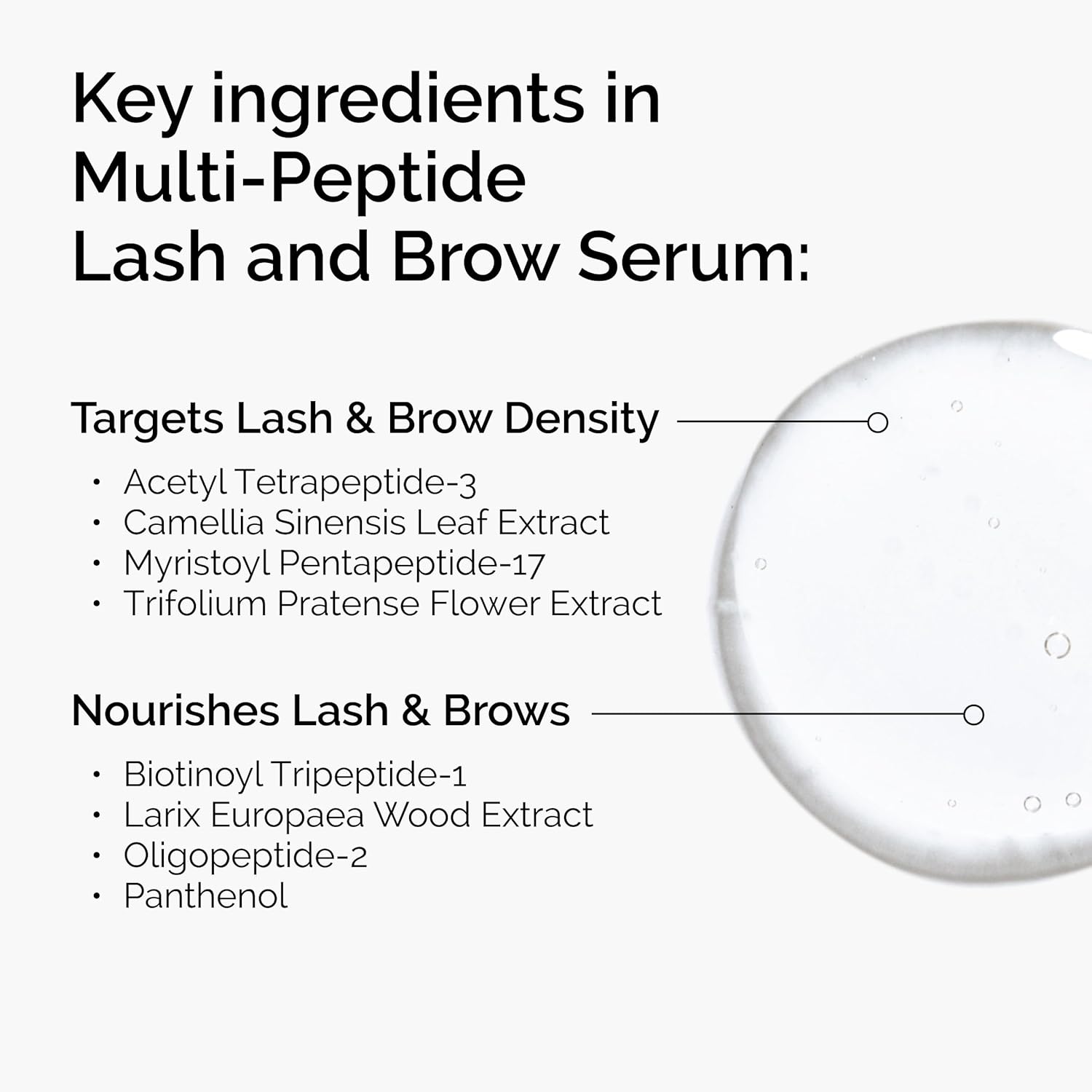 The Ordinary Multi-Peptide Lash and Brow Serum, Peptide-Powered Formula for Thicker, Fuller Looking Lashes & Brows(0.16 Fl Oz (Pack of 2))
