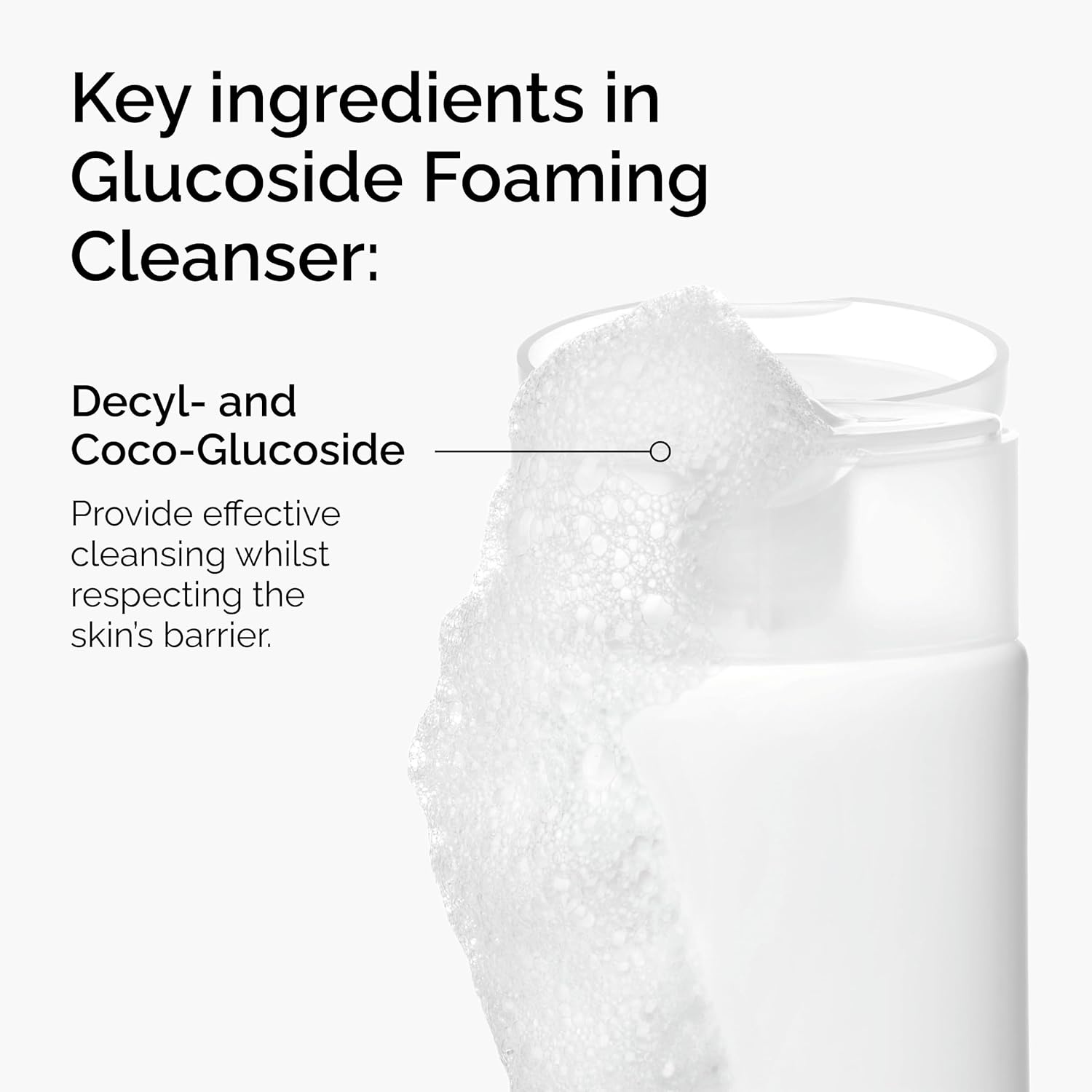 The Ordinary Glucoside Foaming Cleanser, Gentle Foaming Face Wash for All Skin Types Including Sensitive Skin, 5.1 Fl Oz(5.1 Fl Oz (Pack of 2))