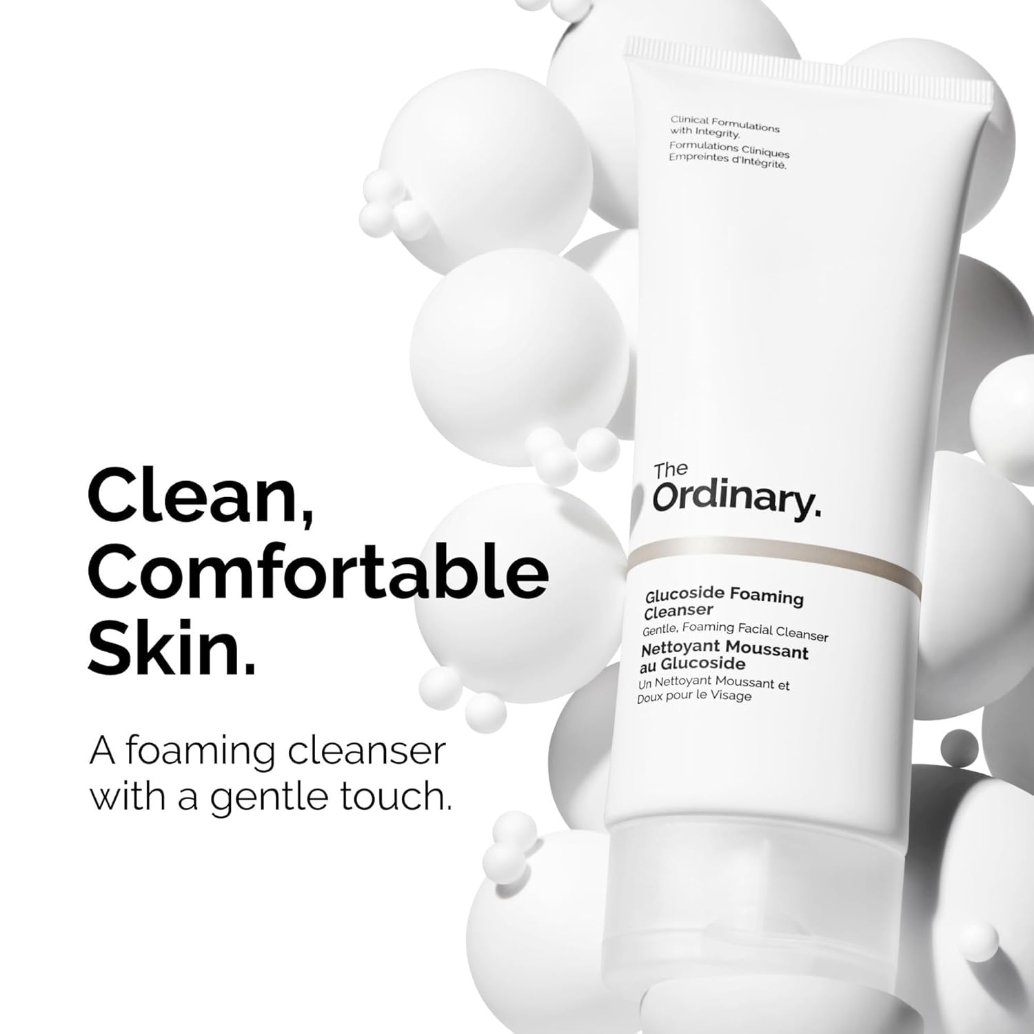 The Ordinary Glucoside Foaming Cleanser, Gentle Foaming Face Wash for All Skin Types Including Sensitive Skin, 5.1 Fl Oz(5.1 Fl Oz (Pack of 2)) - view 6