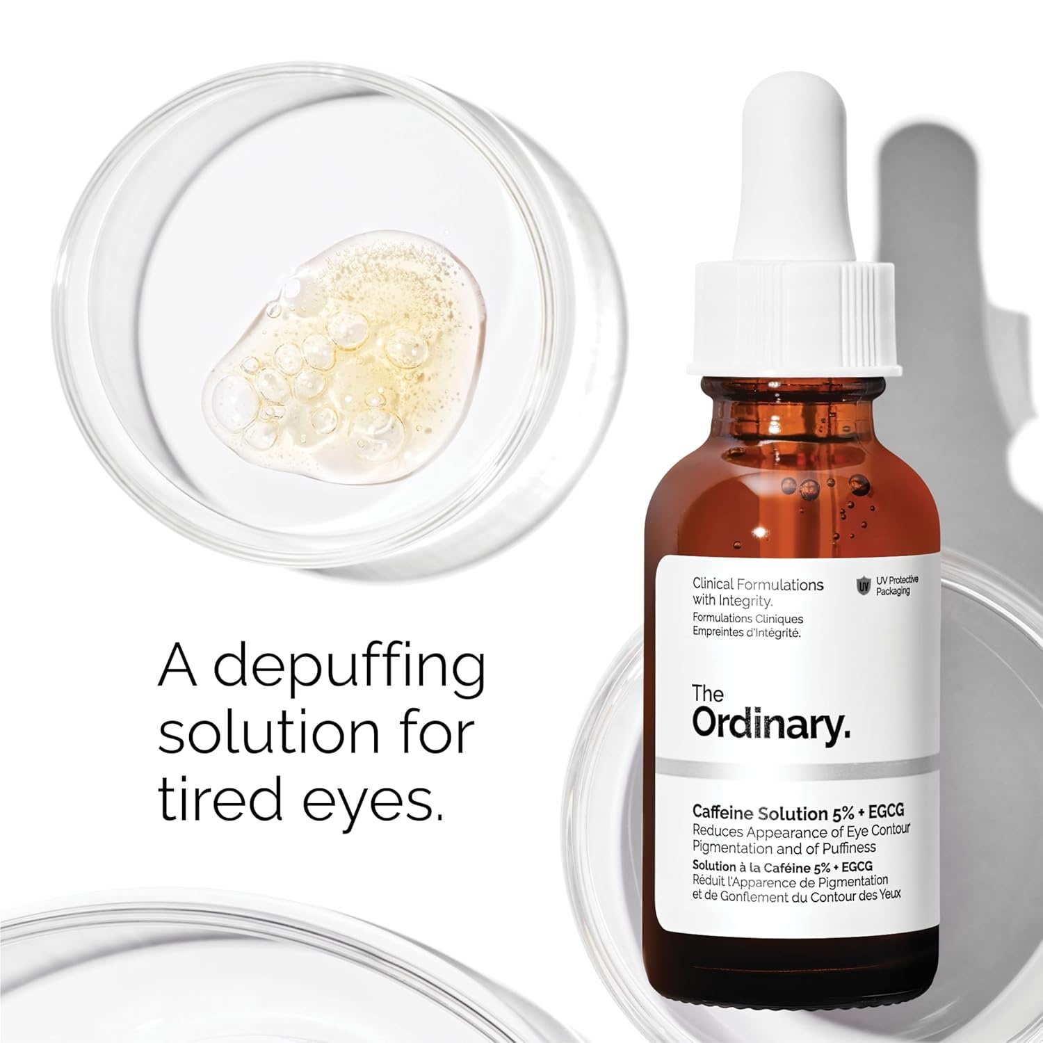The Ordinary Dull Skin Duo- Skin Care Bundle Set for Face & Eye-Niacinamide 10% + Zinc 1% 1 Fl Oz, Caffeine Solution 5% + EGCG 1 Fl Oz - view 4