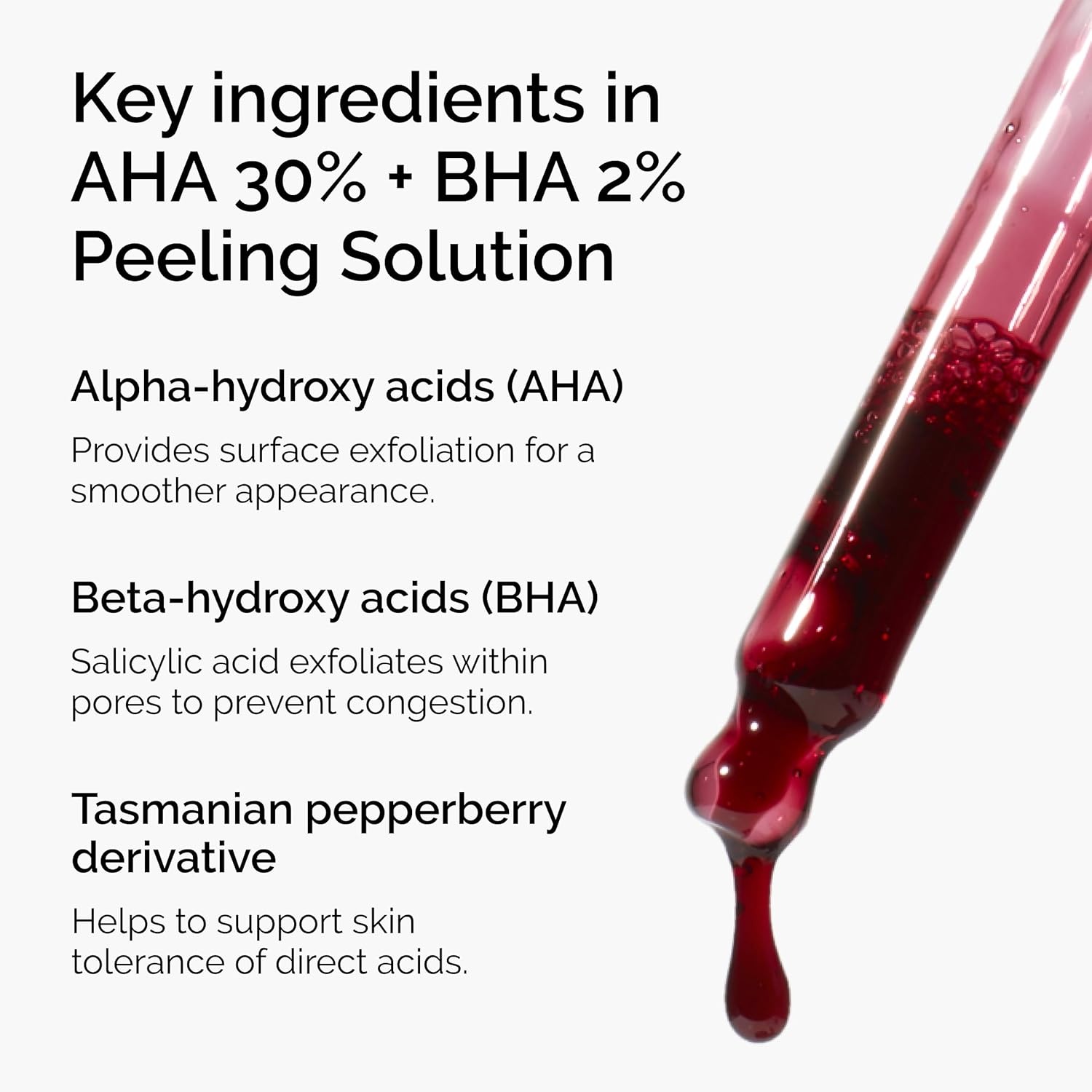 The Ordinary AHA 30% + BHA 2% Peeling Solution, Advanced Exfoliating Peel for Brighter Skin(Exfoliate & Hydrate Serum Duo) - view 2