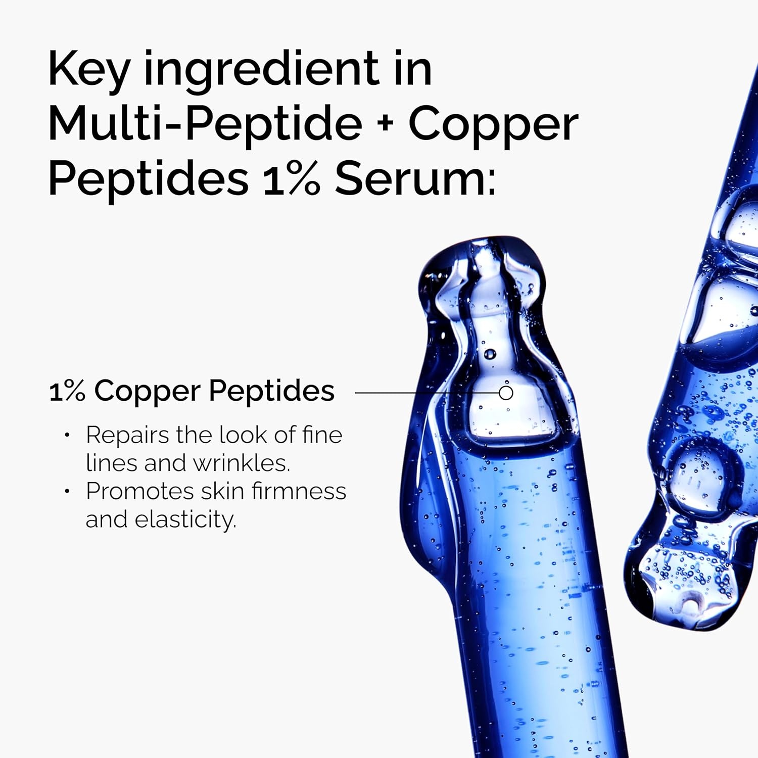 The Ordinary Multi-Peptide + Copper Peptides 1%, GHK-Cu Anti-Aging Serum for Fine Lines and Skin Elasticity(1 Fl Oz (Pack of 1))