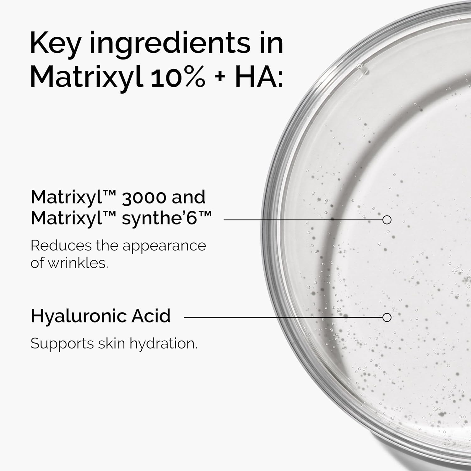 The Ordinary Smooth Operator Duo, Peptide Serum Skin Care Set for Fine Lines and Wrinkles, Argireline Solution 10% and Matrixyl 10% + Hyaluronic Acid - view 3