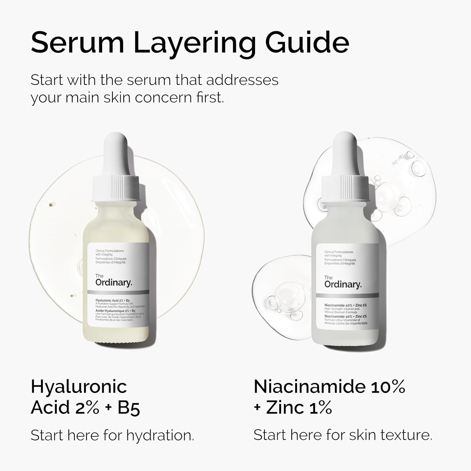 The Ordinary Skin Support Basics Duo – Skin Care Bundle Set For All Skin Types- Hyaluronic Acid 2% + B5 1 Fl Oz, Niacinamide 10% + Zinc 1% 1 Fl Oz - view 3