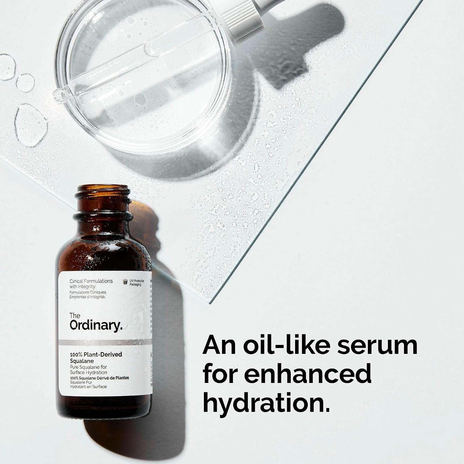 The Ordinary Radiant Skin Collection – Skin Care Bundle Set for Dry Skin – Hyaluronic Acid 2% + B5 1 Fl Oz, Niacinamide 10% + Zinc 1% 1 Fl Oz, 100% Plant-Derived Squalane 1 Fl Oz - view 3