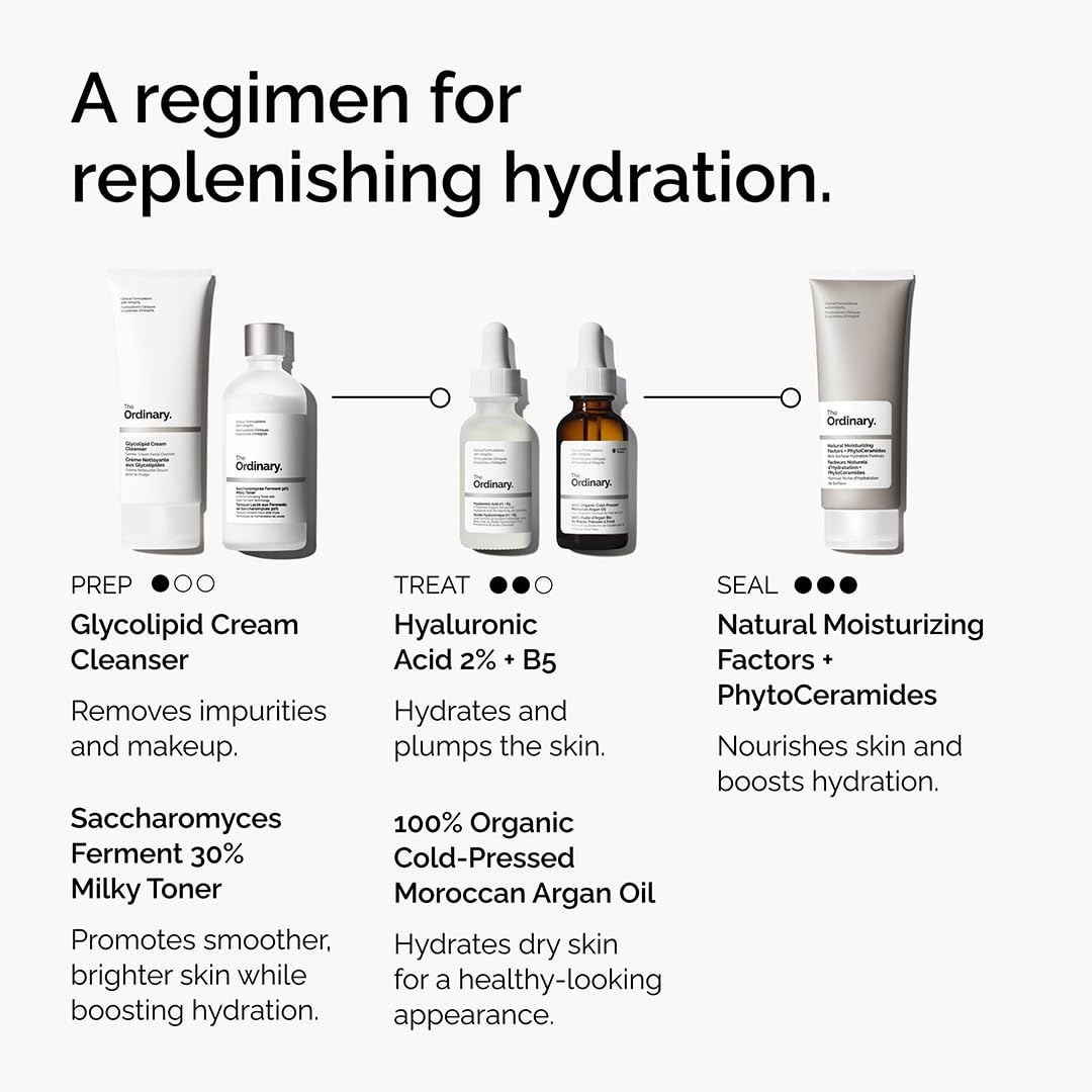 The Ordinary 100% Organic Cold-Pressed Moroccan Argan Oil, Nourishing and Hydrating Treatment for Skin & Hair, 1 Fl Oz(1 Fl Oz (Pack of 2)) - view 5