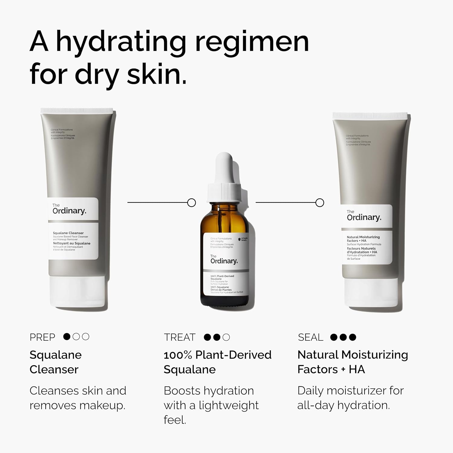 The Ordinary 100% Plant-Derived Squalane, for Skin and Hair, Lightweight Hydration, and Moisture Barrier Support, 1 Fl Oz(1 Fl Oz (Pack of 1)) - view 5