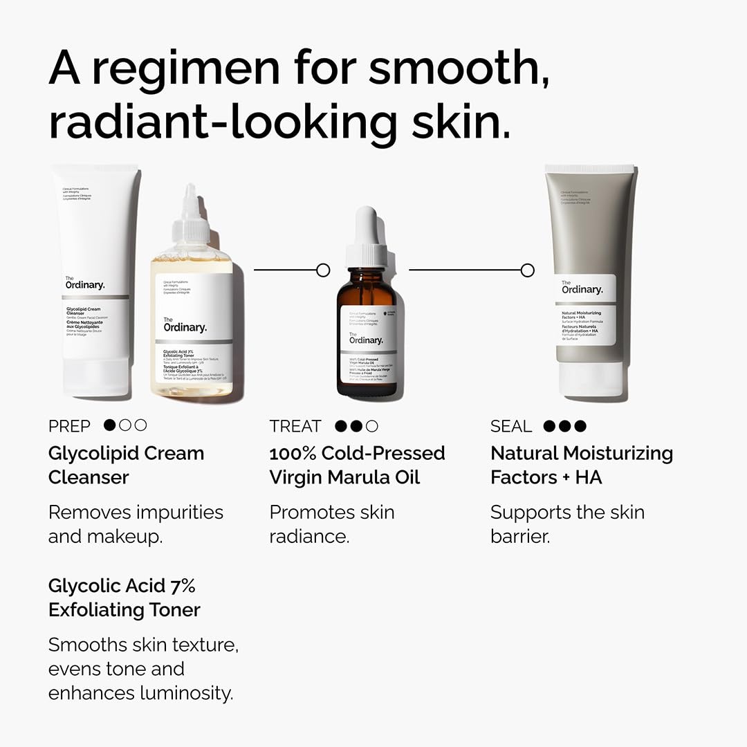 The Ordinary 100% Cold-Pressed Virgin Marula Oil, Antioxidant-Rich, Unrefined Oil for Radiant Skin, 1 Fl Oz - view 4