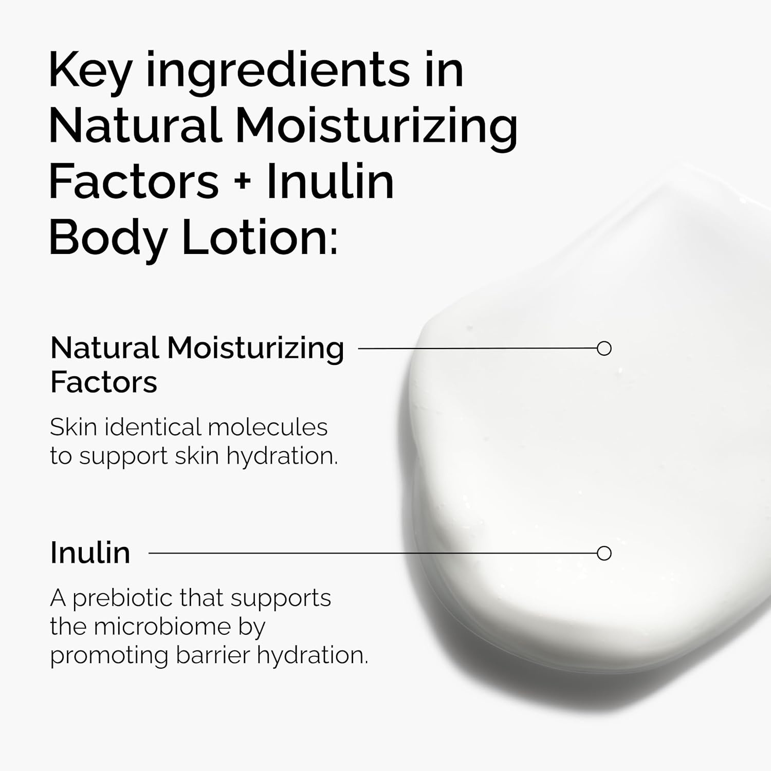 The Ordinary Natural Moisturizing Factors + Inulin Body Lotion, Lightweight Hydration for All-Day Moisture & Skin Barrier Support, Accepted by the National Eczema Association, 8.1 Fl Oz(8.1 Fl Oz (Pack of 1)) - view 2