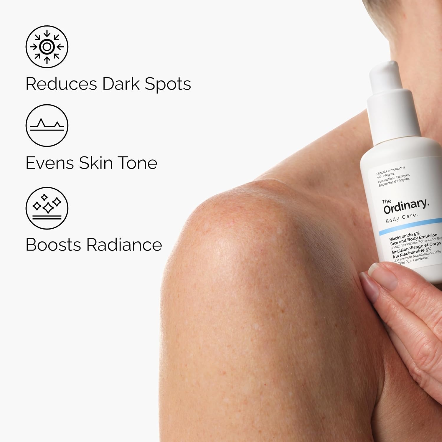 The Ordinary Niacinamide 5% Face and Body Emulsion, Dark Spot & Skin Tone Corrector, 3.4 Fl Oz - view 2